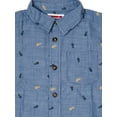 thumbnail image 3 of Wrangler Boys Short Sleeve Button-Up Shirt, 2-Pack, Sizes 4-18 & Husky, 3 of 3