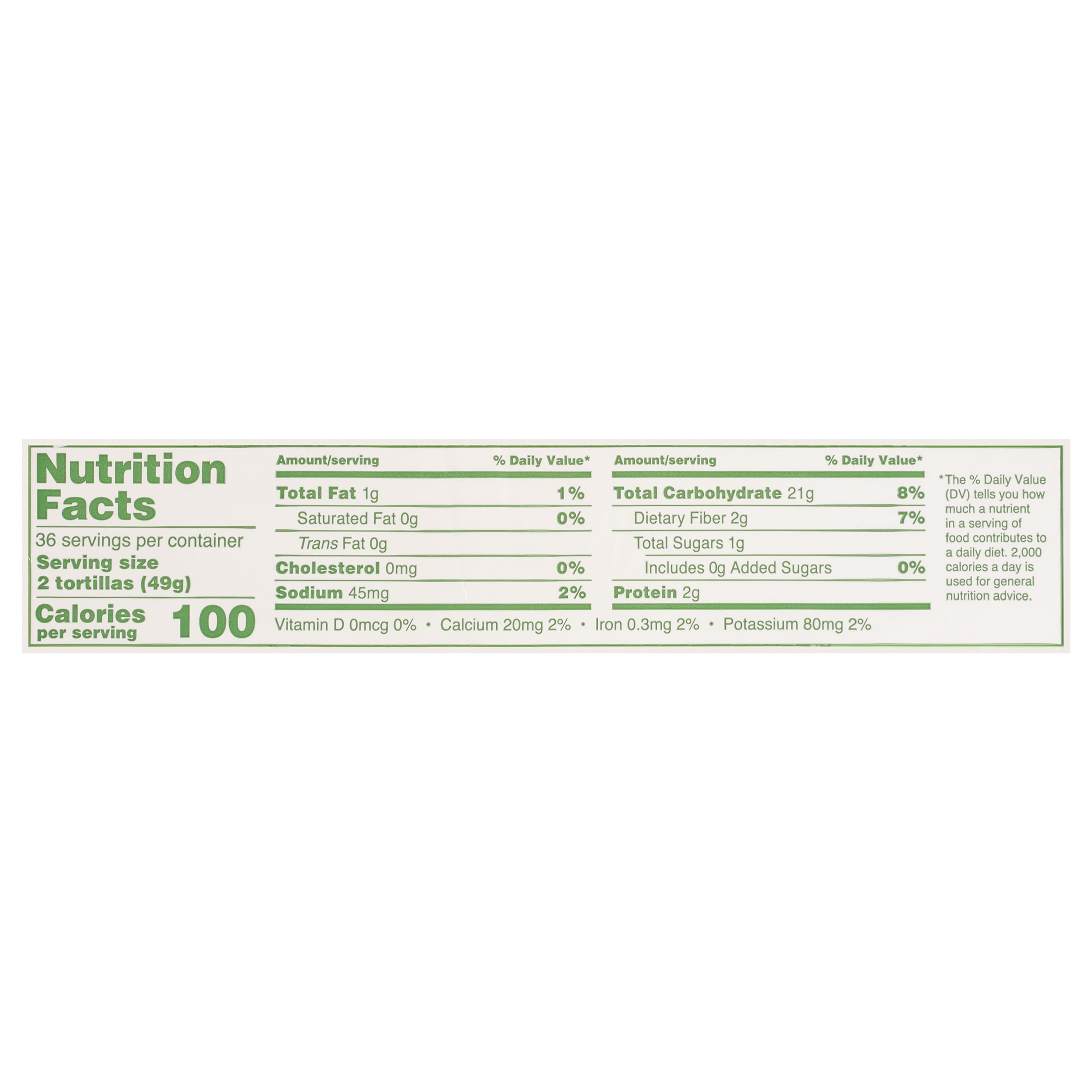 Don Pancho Yellow Thick Corn Tortilla 5.25", 61.92 oz, 72 Count