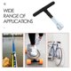 thumbnail image 4 of Wing Nut Driver for Eye Screws and Screw-in Hooks T Handle Nut Driver Heavy Duty Steel Manual Installation Tool for Wing Nuts Hooks and Screws, 4 of 4