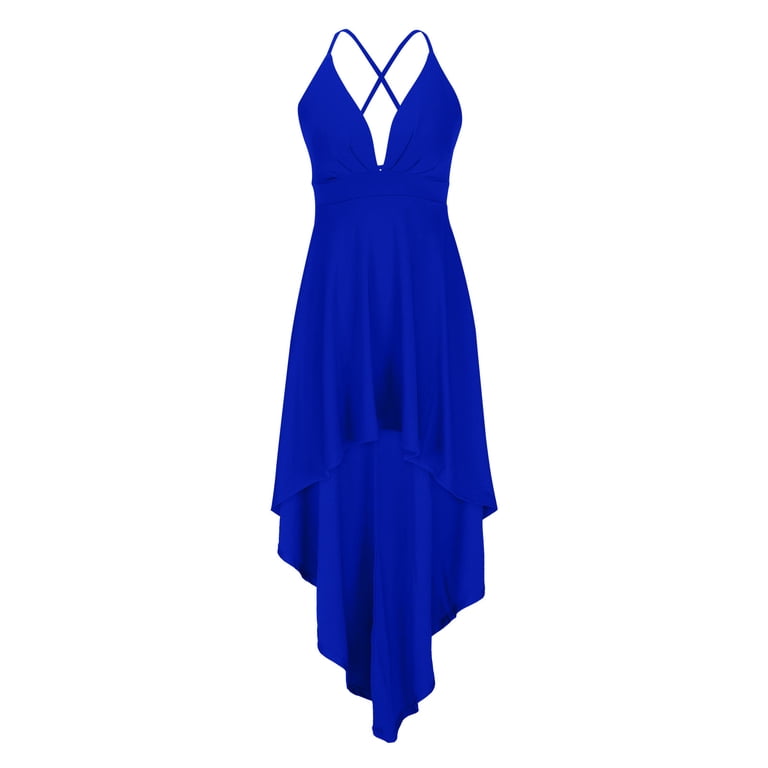 strapless open back dress Sydney's Closet SC7323 main image 1