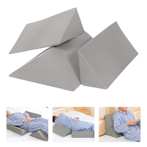 Fanwer Bed Wedges & Body Positioners (3 in 1), 40 Degree Wedges for Bed Positioning,Positioning Pillows for Elderly, Wedge Pillow for Bed Sores, Side Sleeping, After Sur