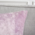 thumbnail image 3 of SAFAVIEH Jovanni Solid Pillow, 18" x 18", Lavender, Set of 2, 3 of 5
