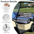thumbnail image 5 of Garronmavis American Flag Police Golf Cart Front Seat Covers Suitable for All Weather Conditions Easy Install and Clean Golf Cart Elastic Seat Covers Lightweight Accessiores, 5 of 6