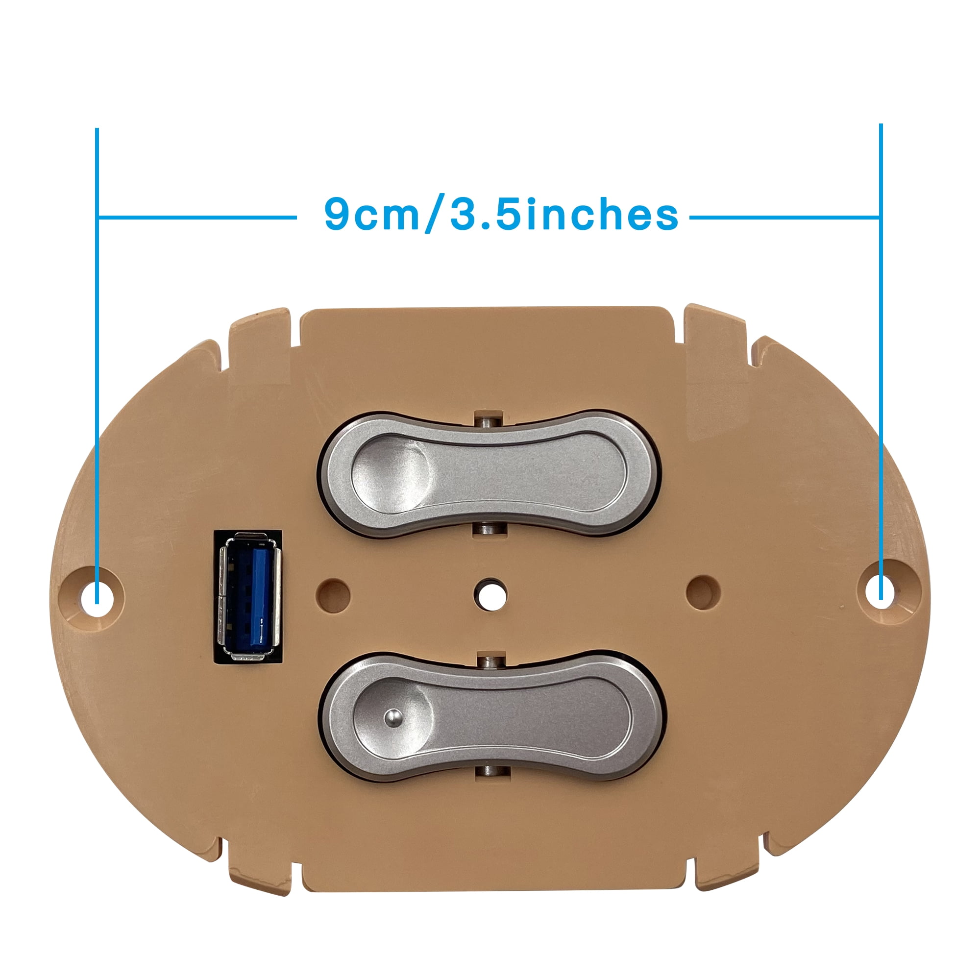 Power Recliner Chair Kaidi 4 Button 5 Pin Round Switch Hand Control Model KDH240-002 with USB