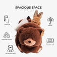 thumbnail image 3 of Zoyzoii – Plush Animal Kids Backpack: Lion, 3 of 9