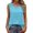 Sky Blue, variant on Fnhpitd Cotton-Linen Blend Tank Tops for Women Summer 2026 Casual Plus Size Sleeveless Gauze Shirts Tank Tops Basic Summer Casual Crewneck Blouse Green Size: L
