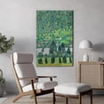 thumbnail image 2 of PixonSign Canvas Print Wall Art Slope in Forest on Attersee Lake by Gustav Klimt Nature Wilderness Illustrations Retro Decorative Floral Botanical Minimal Calm/Relax/Cozy Fine Art - 16"x24", 2 of 5