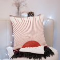 thumbnail image 2 of Boho Pillows，Boho Sun Pillow Cover20x20,Boho Couch Pillows, Boho Sun Decor for Home Bedroom Living Room（red）, 2 of 5