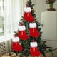 thumbnail image 4 of Wmhnj Calcetn navideño de punto con diseño de letras bordadas, ideal para regalar en Navidad. Amplia bolsa para guardar dulces., 4 of 9