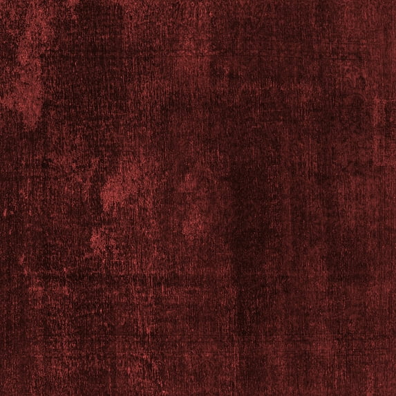 Ahgly Company Indoor Square Abstract Red Modern Area Rugs, 3' Square