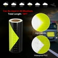 thumbnail image 3 of Uxcell Reflective Tape, Self-Adhesive Trailer Reflector Tape Waterproof Warning Sticker Fluorescent Yellow-black 6 Inch x 16 Feet, 3 of 6