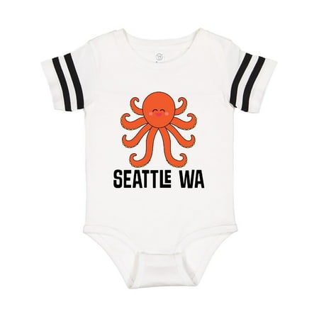 

Inktastic Seattle Octopus Washington Vacation Gift Baby Boy or Baby Girl Bodysuit