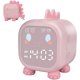 thumbnail image 1 of Lindo Reloj Despertador para Niños, Multifuncional Ajustable Luz Nocturna Cuenta Regresiva Snooze Control De Voz Reloj Recargable (Rosa). Afortunado Sencillez, 1 of 4