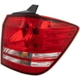 thumbnail image 3 of Tail Light Compatible with DODGE JOURNEY 2009-2018 RH Outer Assembly Halogen with Turn Signal Light Bulb, 3 of 5