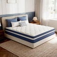 thumbnail image 5 of Babo Care Queen Mattress, 12 inch Medium Hybrid Mattress with Individually Pocketed Coils, Memory Foam Mattress, Spinal Support, Pressure Relief, Motion Isolation, Mattress in a Box, 5 of 12