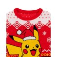 thumbnail image 4 of Pokemon Boys Red Christmas Jumper, 4 of 5