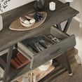 thumbnail image 2 of Bestier Kitchen Island Cart with Drawer Coffee Bar Station with Storage Grey, 2 of 8