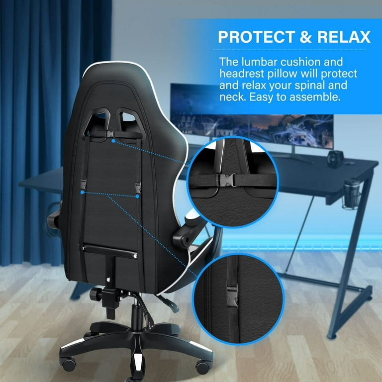 Pillow Cushion Back Support Gaming Chair Recliner Padding Lift Swivel  Ergonomic Office Chair Swivel Gamer Computer Desk Chair - AliExpress