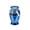 Blue, variant on KGJQ Aluminum Alloy Pet Ash Urn, Angel Wing Tree of Life Pet Cremation Keepsake Jar, Waterproof Memorial Urn for Cats & Dogs