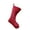 Red, variant on Wdhugt Soft Velvet Christmas Stocking For Holiday Decorations And Gift Storage Hanging Sock With Rope Embellishment Made Of Polyester Fabric Size 16X6 Inches Black Color Black