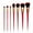 Very Cherry, variant on Sweet Sugar Crystals Makeup Brush Set