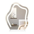 thumbnail image 1 of Yinanstore Tabletop Mirror 3 Color Modes Makeup Mirror for Dressing Table Bedroom Hotel, 1 of 8
