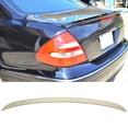 thumbnail image 3 of Ikon Motorsports Compatible with 03-09 Mercedes-Benz E-Class W211 Sedan L Style Unpainted ABS Trunk Spoiler, 3 of 7