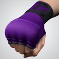 thumbnail image 3 of Guantes de Boxeo Hayabusa Morado Negro Quick Gel para Manos, 3 of 6