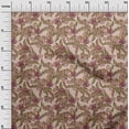 thumbnail image 3 of oneOone Polyester Spandex Light Beige Fabric Tropical Craft Projects Decor Fabric Printed By The Yard 56 Inch Wide, 3 of 5