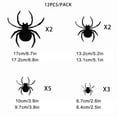 thumbnail image 2 of Halloween Decorations Indoor Spider, Hwkond Halloween Black Spider Wall Stickers Three-dimensional Stickers Living Room Background Wall Decorative Layout 12PCS, 2 of 7