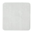 Clorox AntiMicrobial Cushioned Shower Stall Mat, White, 21" x 21"
