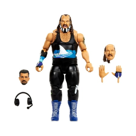 WWE Monday Night War Elite Collection Shark Action Figure & Accessories 6-inch Collectible Set