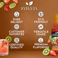 thumbnail image 5 of Syruvia Kiwi Strawberry Pure Cane Syrup 25.4 fl Oz With Pump, 5 of 6