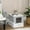 Gray#49, variant on Dog Bed PawHut Fully Enclosed Cat Litter Box with Scoop, Hooded Cat Litter House with Drawer Type Tray, Foldable Smell Proof Cat Potty with Front Entry, Top Exit, Portable Pet Toilet with Large Space