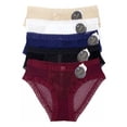 thumbnail image 3 of Paquete de Pantaletas Adda Lingerie Modelo Dalia, Tela de Mesh y frente con encaje, Colores Surtidos, 3 of 3