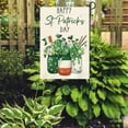 thumbnail image 6 of BOBOMOTI St Patricks Day Decorations Shamrocks Garden Flag for Irish Holiday Party Outdoor Decor 12x18 Inch Double Sided, 6 of 6