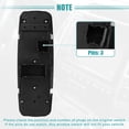 thumbnail image 5 of Unique Bargains Auto Front Left Driver Side Master Power Window Switch for Ram 1500 2013-2015 for Ram 2500 2013-2015, 5 of 7