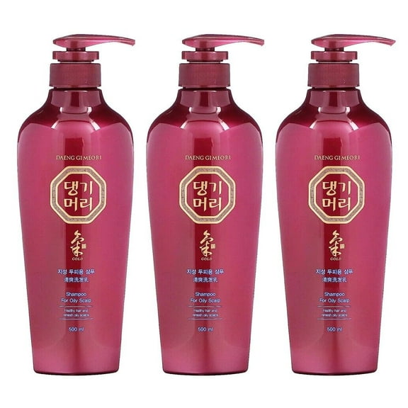 DAENG GI MEO RI, Shampoo For Oily Scalp & Hair Growth 16.9fl.oz (500ml), 3PACK