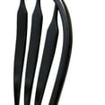 thumbnail image 2 of Swivel Bar Stool 24 Inch - Black Cherry Finish, Kitchen Counter Seating, Sturdy Barstool, 2 of 6