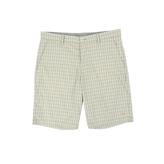 Tommy Bahama Men's About That Check Shorts Khaki Sands, 30 10