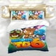 thumbnail image 5 of Bloons TD (Defensa de Torre) Conjunto de sábanas temático, trío de piezas, cómodo y amigable con la piel, diseño único, regalo de decoración para el hogar para familiares, amigos y fans,135cm *200cm, 5 of 6
