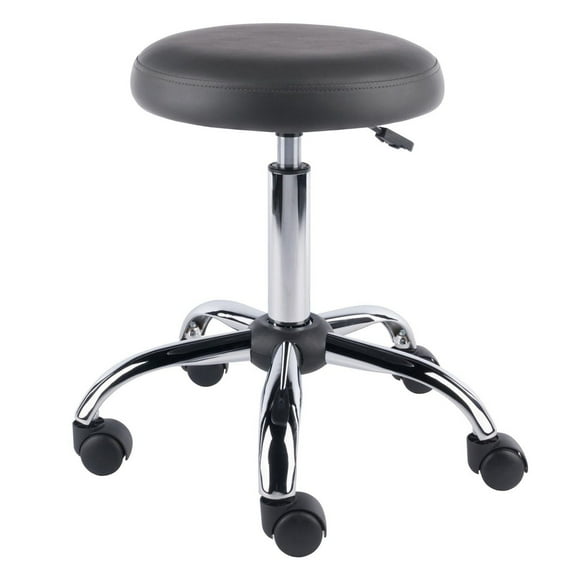 Clyde Adjustable Cushion Seat Swivel Stool