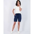 thumbnail image 5 of Real Essentials 4 Pack: Women's Dry-Fit Athletic 7" Bermuda Long High Waisted Running Shorts (Available In Plus Size), 5 of 7