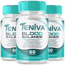 Teniva Blood Balance Support Pills Advanced Formula Vitamin Supplement 180 Capsules