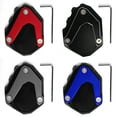 thumbnail image 2 of Gray Kickstand Side Stand Extension Pad For BMW R NINE T 2014-17 R1200RT 04-14, 2 of 5