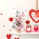 thumbnail image 1 of CaiYueKe 10 Pcs Valentine's Day Decorations Heart Hanging Ornaments Plastic Ball Pendants for Home Party Wedding Romantic Holiday Seasonal Decorative Supplies, 1 of 6
