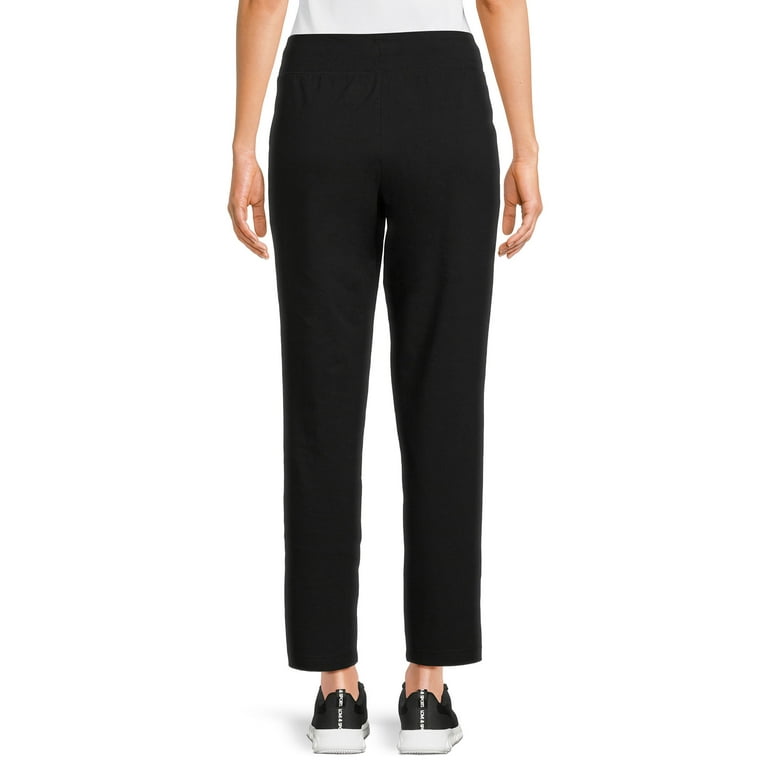  Athletic Works Women's Active Core Knit Pant (Black Soot,  X-Small 0/2) : Clothing, Shoes & Jewelry