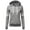 Gray, variant on IROINNID Women's Long Sleeve Hoodie Mid-Length Stripes Loose Full Sleeve Sweatshirt Pullover Pocket Tops Shirt, Gray