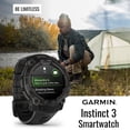 thumbnail image 2 of Smartwatch Garmin Instinct 3 45 mm AMOLED GPS negro +paquete, 2 of 7