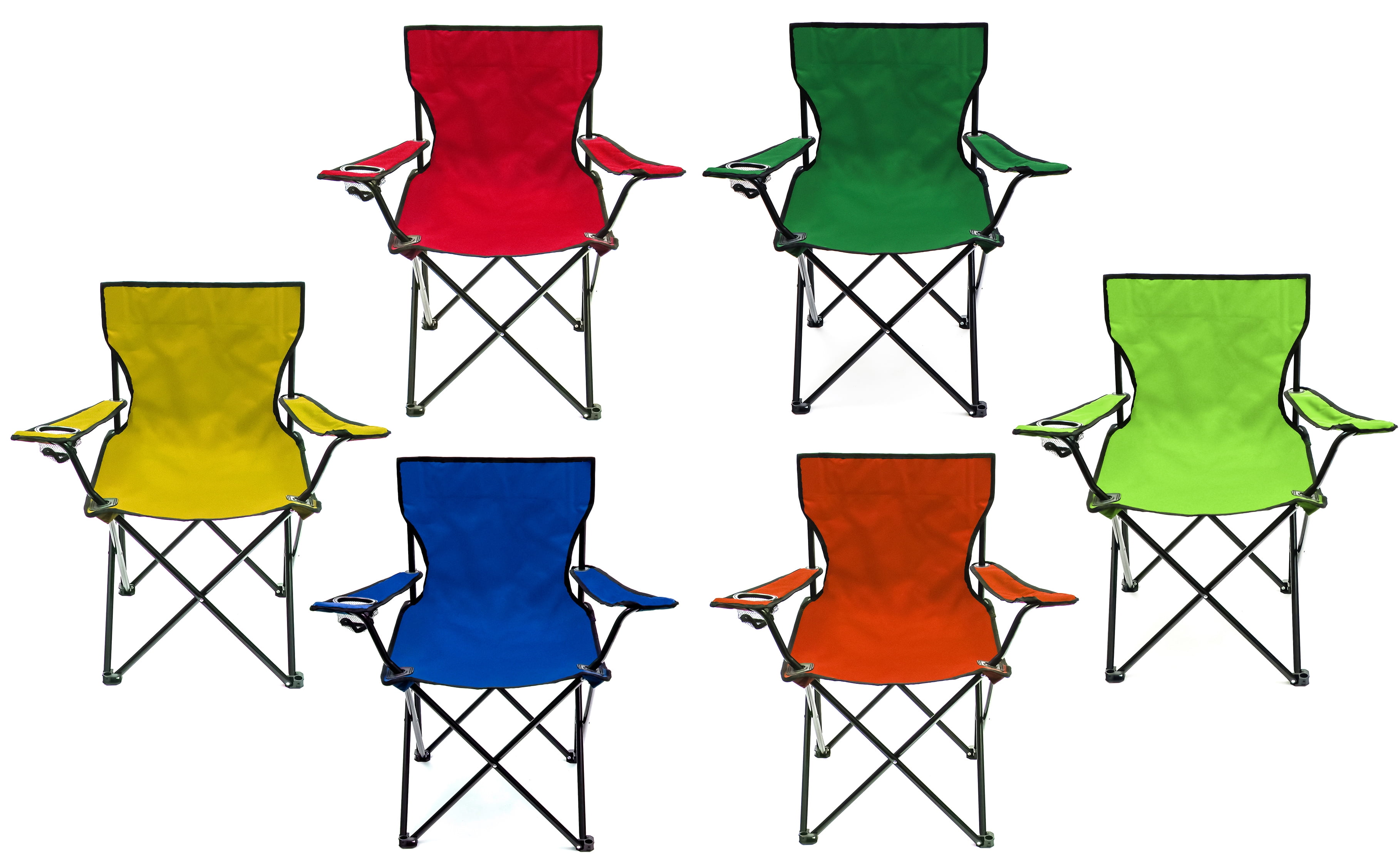 Trademark Innovations Portable Folding Camping Outdoor Beach Chair (Light Blue)